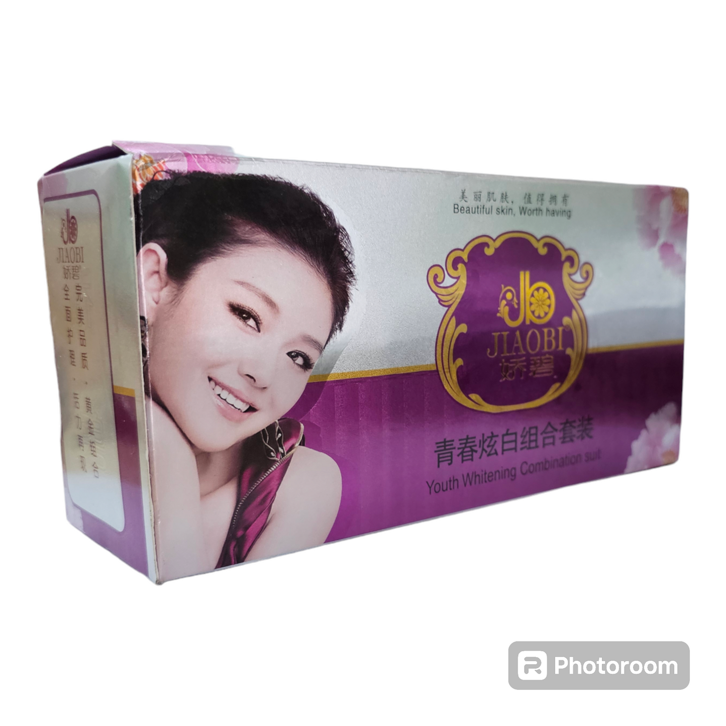 Jiaobi whitening cream set of 4 (Purple) - Byoode