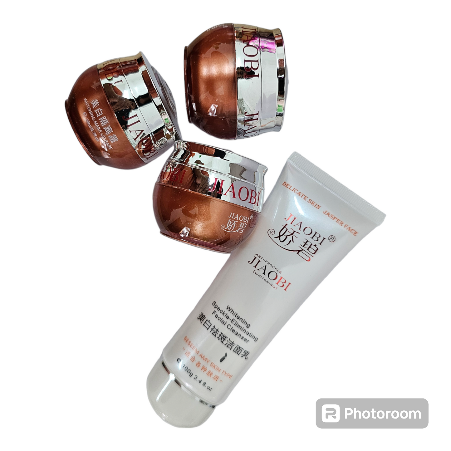 Jiaobi whitening cream set of 4 (Red) - Byoode